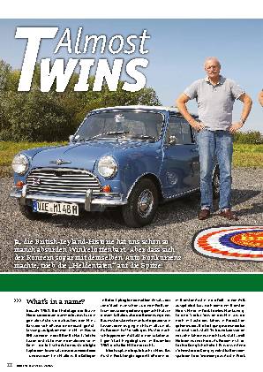 Austin-Mini versus Morris-Mini