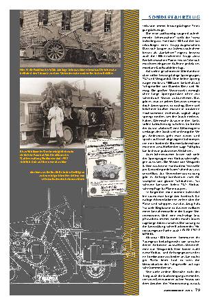 Hist. Straßenreinigungs-/Winterdienst-Fahrzeuge