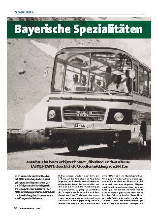 MAN-Omnibusse, Teil 2: 1948 - heute