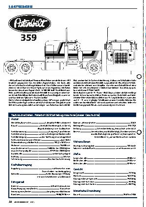 Peterbilt 359 vs. Scania L 111