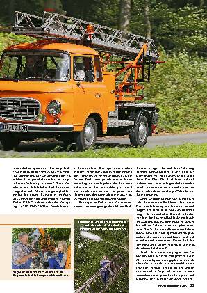 Barkas B 1000 mit Drehleiter