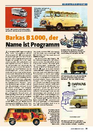 Barkas B 1000 mit Drehleiter