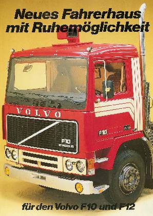 Volvo F10- und F12-Fahrerhaus