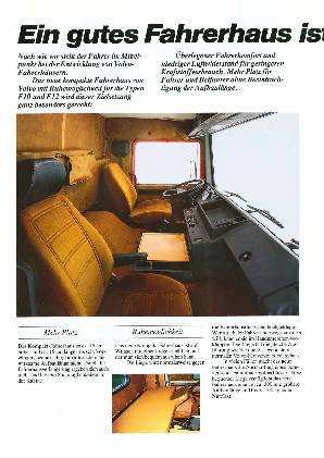 Volvo F10- und F12-Fahrerhaus