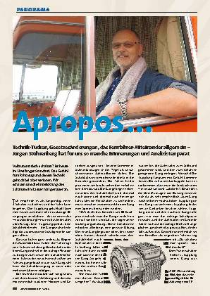Jürgen Stührenberg erinnert sich: Automatikgetriebe