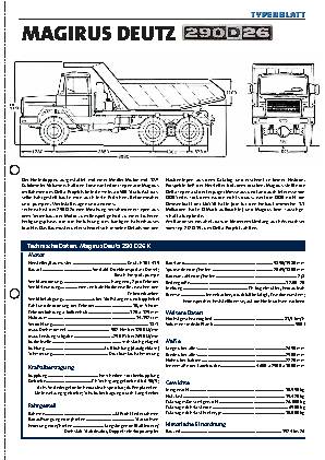 Magirus-Deutz 290 D 26 K
