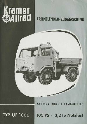 Kramer Allrad Frontlenker-Zugmaschine