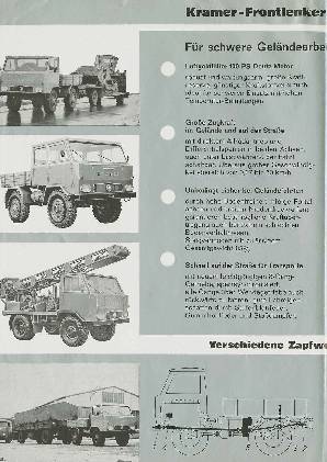 Kramer Allrad Frontlenker-Zugmaschine