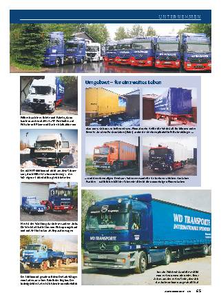 WD Transporte Int. Spedition GmbH, Bärenstein