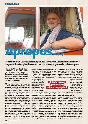 Jürgen Stührenberg erinnert sich: Fahren im Winter