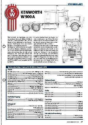 Kenworth W 900 A