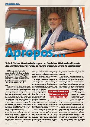 Jürgen Stührenberg erinnert sich: Kühltransporte
