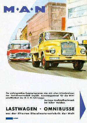 MAN Typenprogramm Lkw/Omnibusse