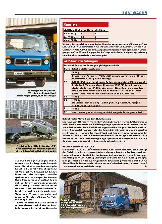 Führerschein Kl. 3: diese Lkw dürfen Sie fahren