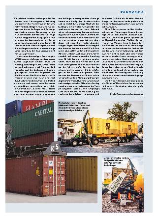 Container-Transport per Lkw, Teil 1