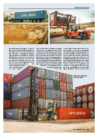 Container-Transport per Lkw, Teil 2