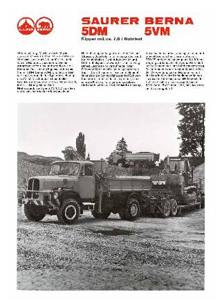 Saurer 5DM Berna 5VM