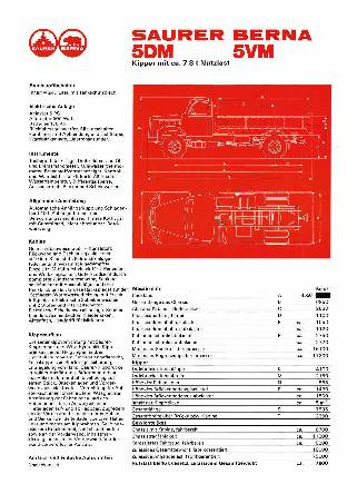 Saurer 5DM Berna 5VM