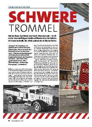 MAN F4 mit Mülltrommel