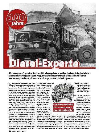 Cummins-Motoren: 100 Jahre