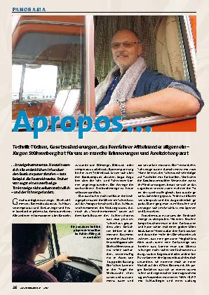 Jürgen Stührenberg erinnert sich: Anzeigeinstrumente