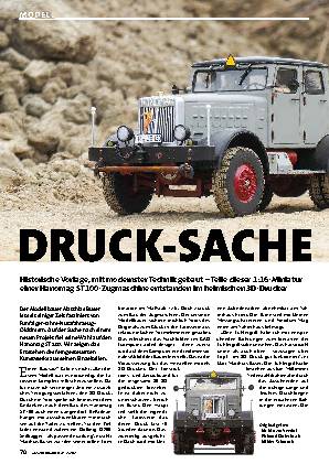 Hanomag ST 100 (1:16) aus dem 3D-Drucker