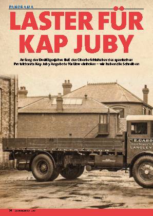 Kap Juby: Lkw-Bestellungen in den 30ern
