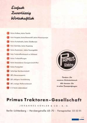 Primus-Schlepper