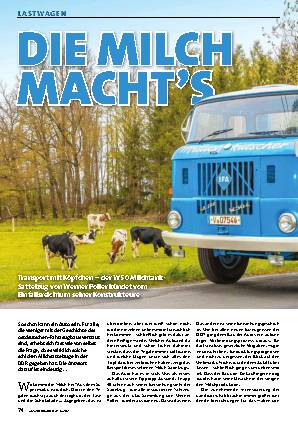 IFA W 50 L/S Milchtank-Sattelzug