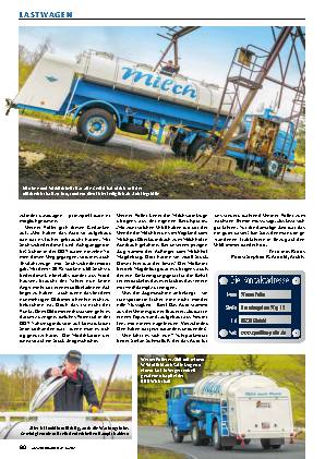 IFA W 50 L/S Milchtank-Sattelzug