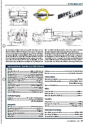 Opel Blitz 3,6-6700 A Pritsche