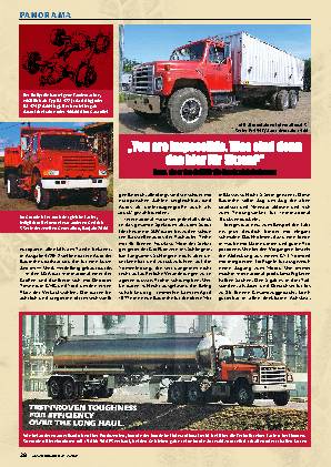 Auf Achse: Famsa SF-2500 und International S-Serie