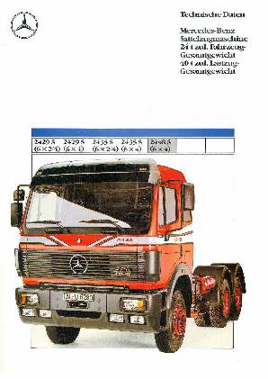 Mercedes-Benz Sattelzugmaschine 24 t