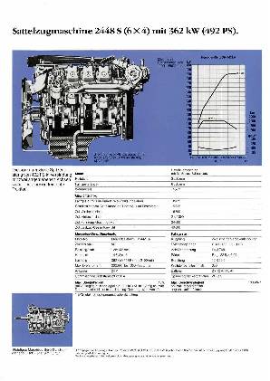 Mercedes-Benz Sattelzugmaschine 24 t