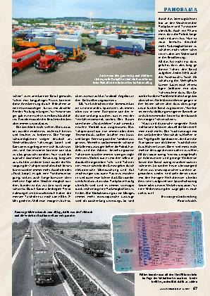 Jürgen Stührenberg erinner sich: Fahrermangel