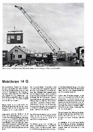Krupp Mobilkran 14 G