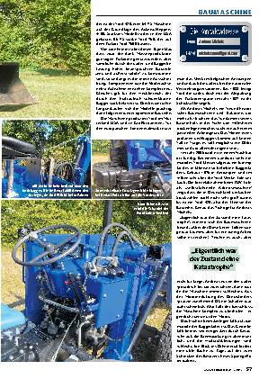Ford 420 Baggerlader