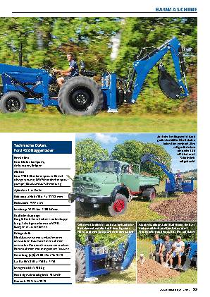 Ford 420 Baggerlader