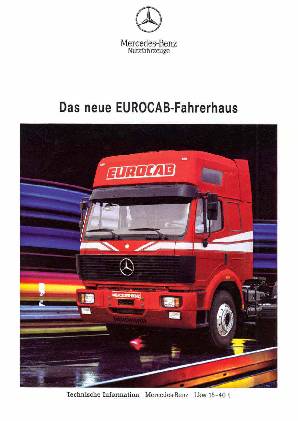 Mercedes-Benz EUROCAB-Fahrerhaus
