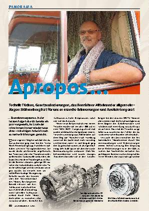 Jürgen Stührenberg erinnert sich: Zusatzbremssysteme