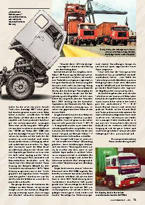 Jürgen Stührenberg erinnert sich: gute und schlechte Lkw