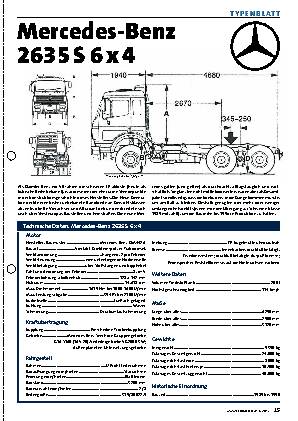 Mercedes-Benz 2635 S 6x4