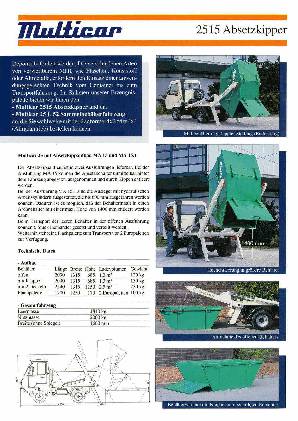 Multicar Modell '91