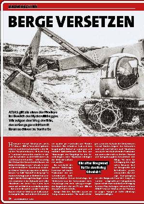 Atlas Hydraulikbagger (Entwicklung)