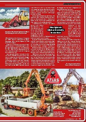 Atlas Hydraulikbagger (Entwicklung)