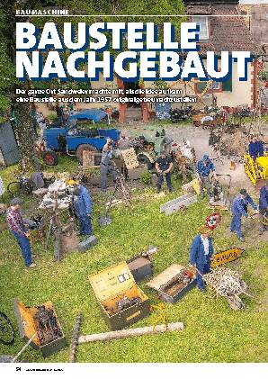 Baustelle nachgebaut