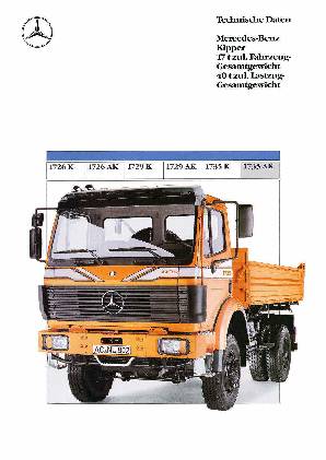 Mercedes-Benz-Kipper 17t