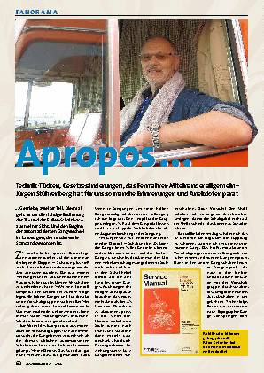 Jürgen Stührenberg erinnert sich: Getriebe, Teil 2