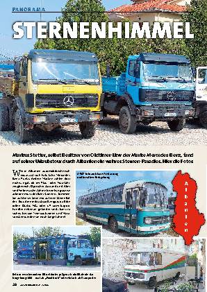 Mercedes-Oldtimer in Albanien
