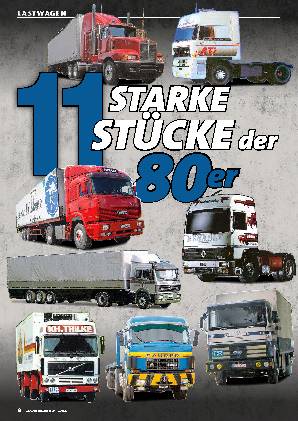 Sattelzugmaschinen der 80er Jahre
